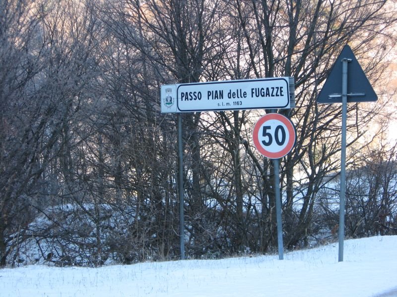 PASSO PIAN delle FUGAZZE 1163m by Passfahrer