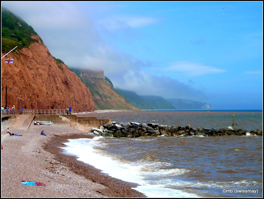 Mb - The Beach in Sidmouth Devon by ♫ Swissmay 2