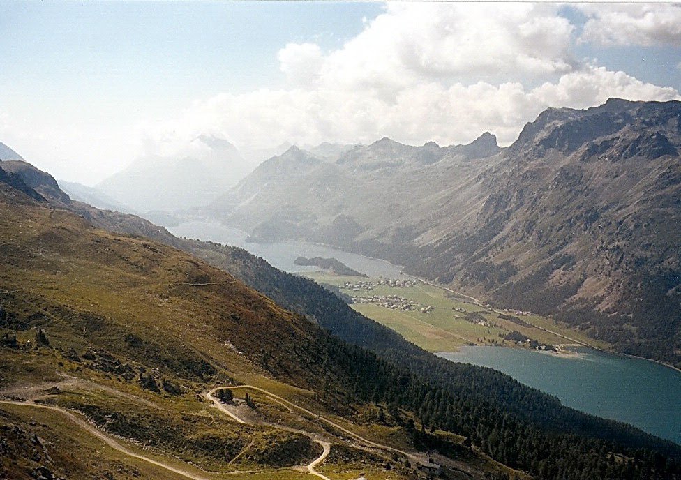 Blick vom Corvatsch by frferdd