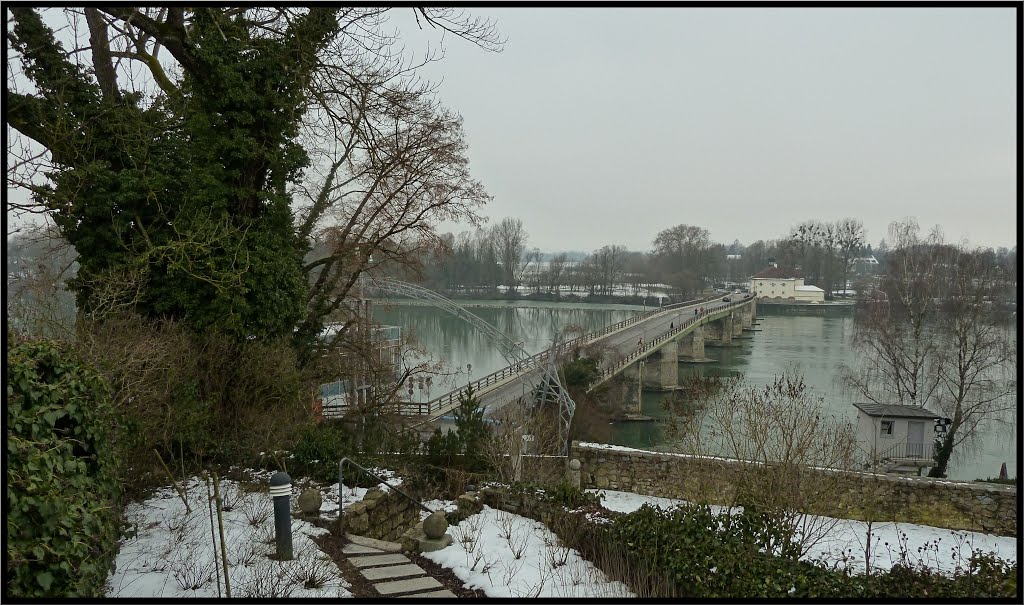 Blick zur alten Innbrücke by Steidl Normann