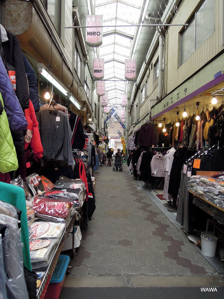 Noda Shinbashi-suji Shopping Street, Osaka / 野田新橋筋商店街（大阪市福島区） by mandegan