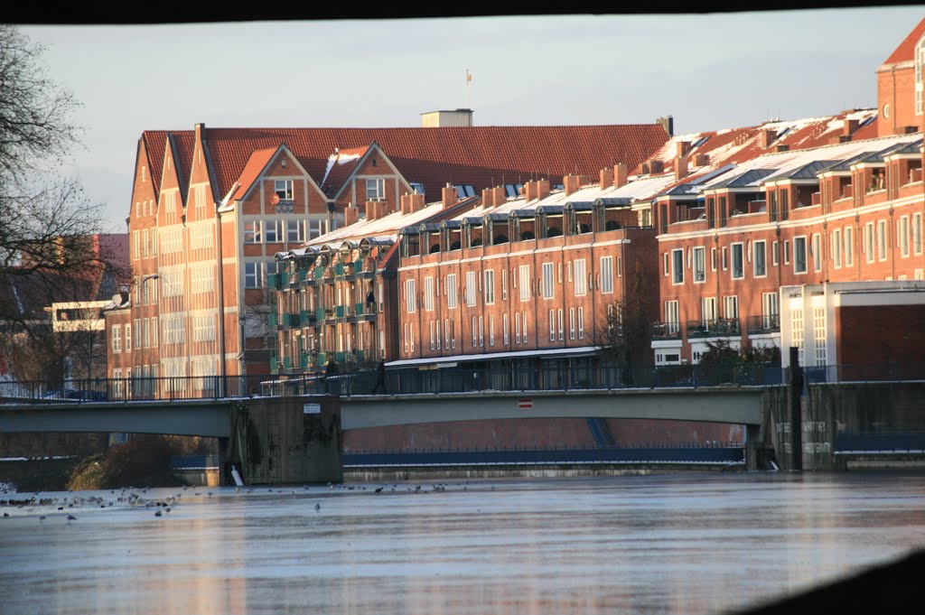 Tehrhoff Kleine Weser 02.2013 Bremen by S. Nentwig