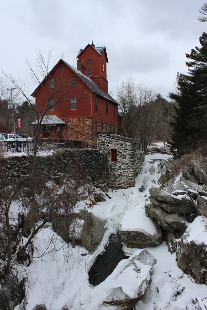 Chittenden Mills (The Old Red Mill) by pegase1972