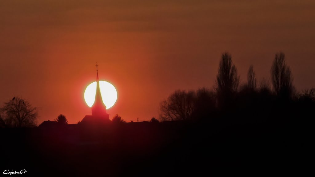 Sun & Church ! by christo67