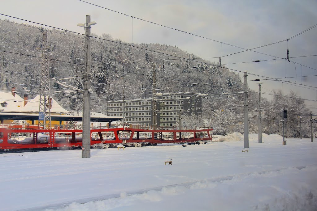 Views on Railjet-Feldkirch, Austria by MICHAEL  JIROCH  &  www.michaeljiroch.com