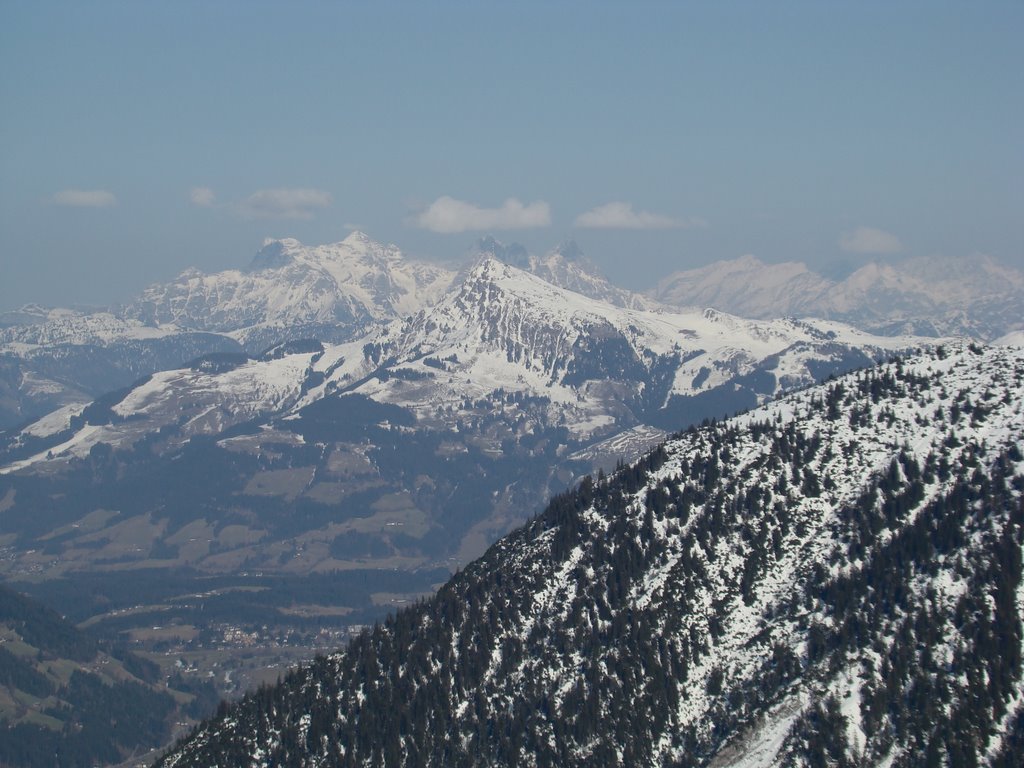 Besneeuwde bergen by www.canvastirol.com (Arjan de Kreek)