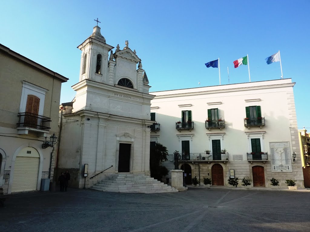 L'AMATA PUGLIA :TRINITAPOLI - Chiesa di San GIUSEPPE- XVII Sec - Palazzo Comunale by Antimo Milli