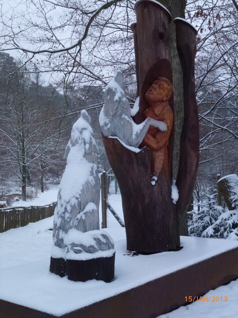 Merzig, Wolfsgehege, Skulptur by Natur Provence