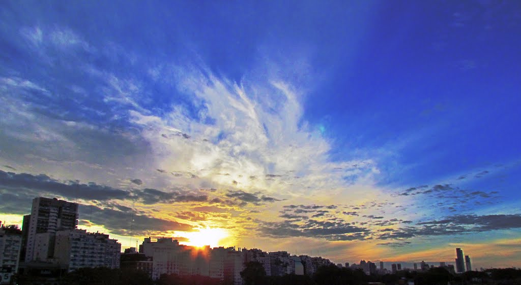 Vista de la ciudad de Buenos Aires by Eleonora Bellini