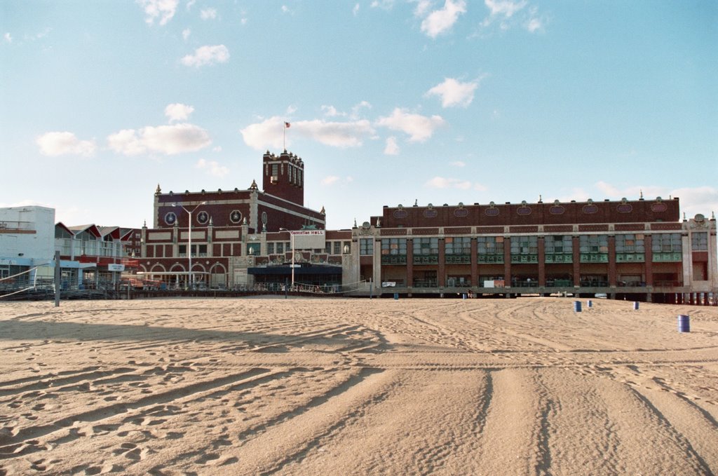 Convention Hall from Beach by katherinemae