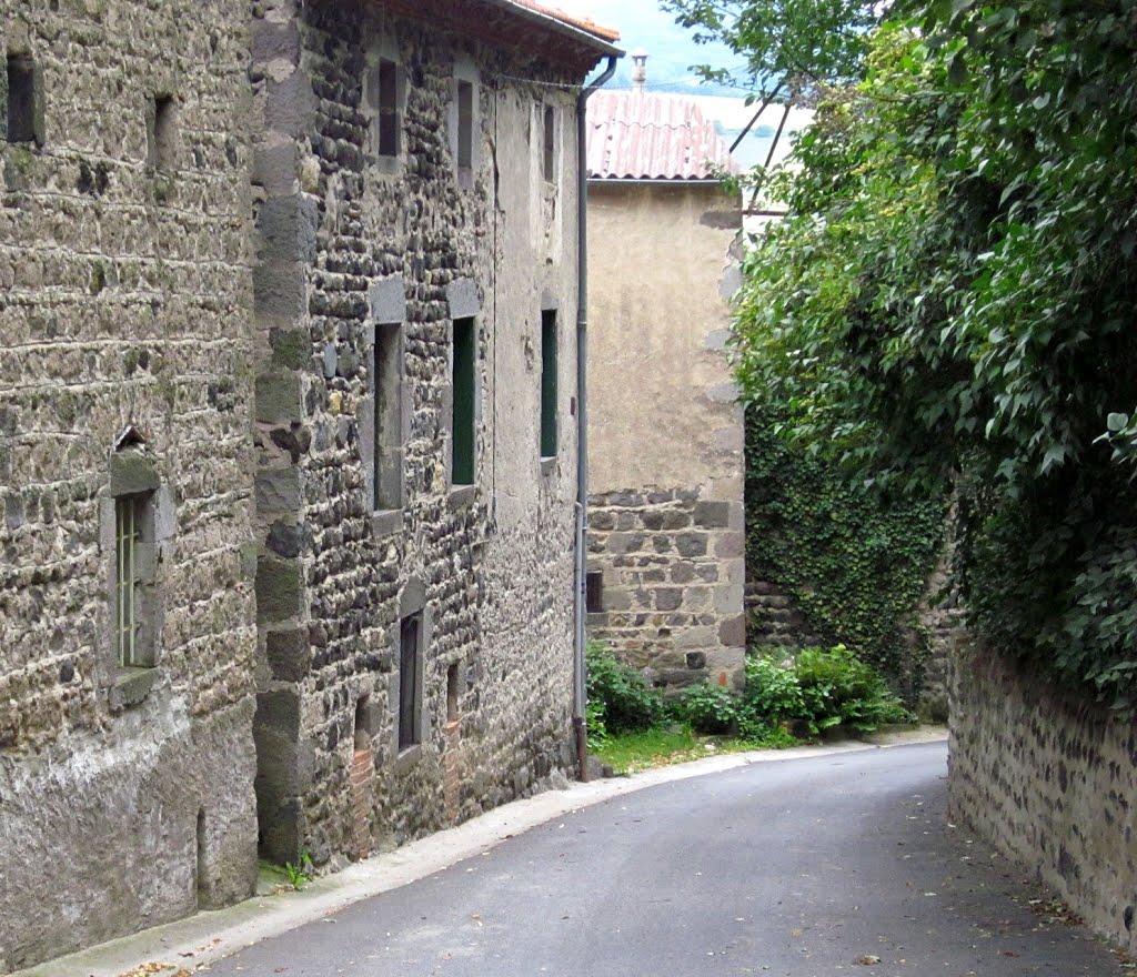 Entrée dans le village de Perrier by arverna-compostelle