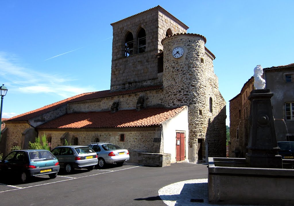 Eglise d'Auzat la Combelle by arverna-compostelle