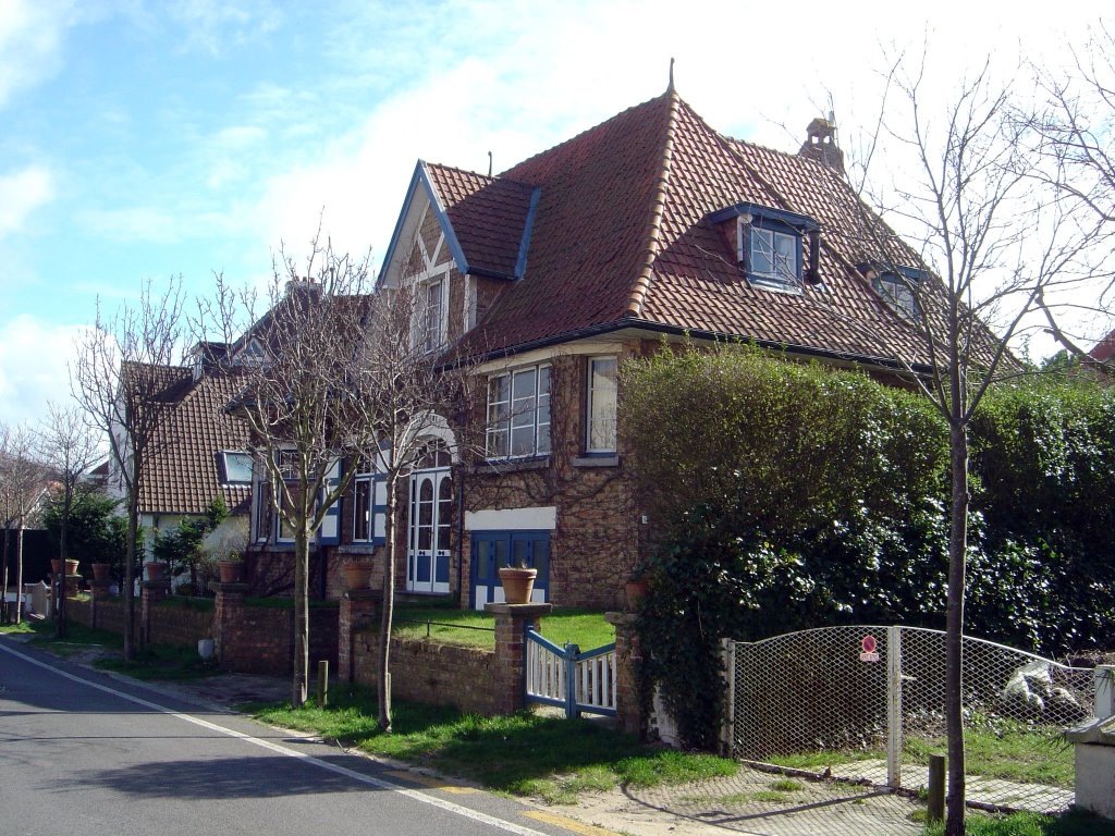 Cottage in De Panne (4) by Lecleire Jacques