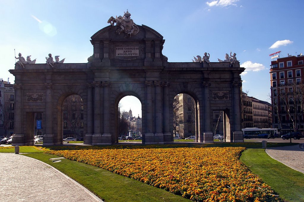 Puerta de Alcala, Madrid by Antonio Alba