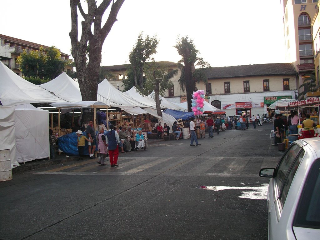 PLAZA MARTIRES EN EL CENTRO DURANTE SEMANA SANTA 2008 by БУЛЛЬДОЗЗЕР