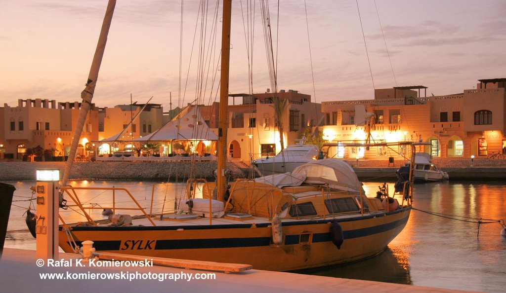 Abu Tig Marina, El Gouna, Egypt by Rafal K. Komierowski