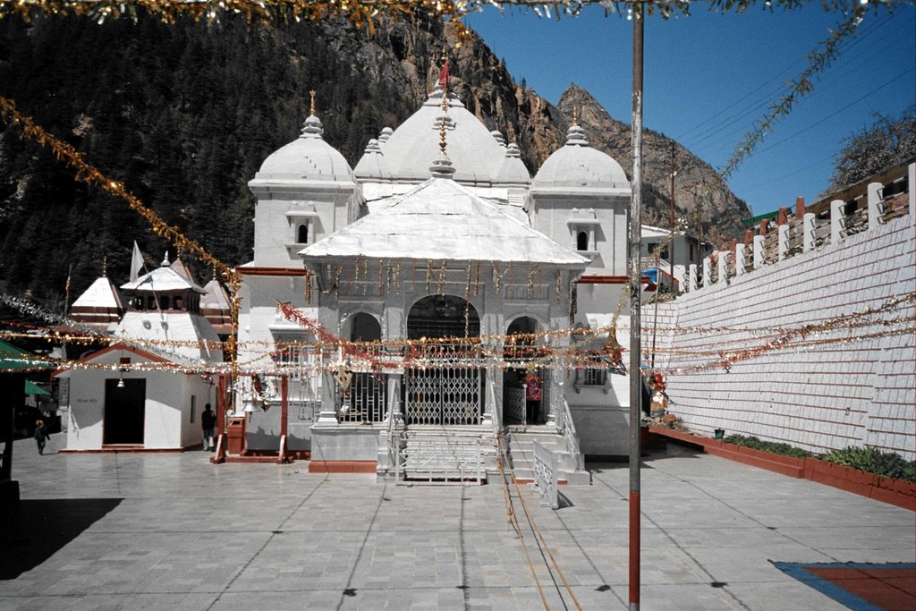 Gangotri shrine by balkrishna jakkal