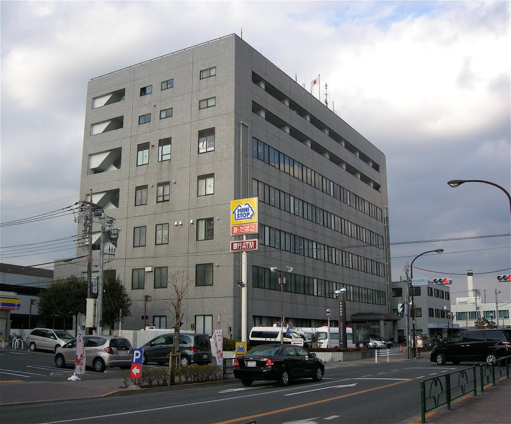 警視庁・町田警察署 (Machida police station, Tokyo Metropolitan Police Department) by yossy