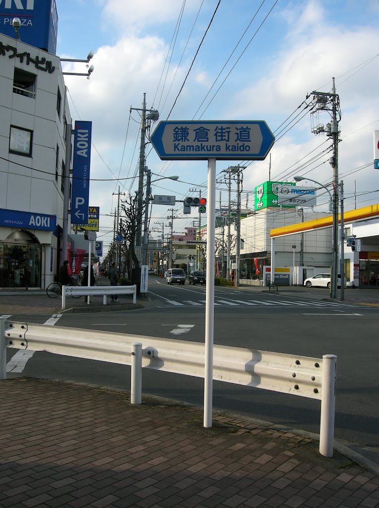 鎌倉街道 (Kamakura kaido Ave.) by yossy