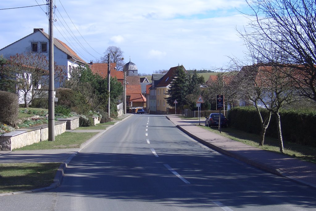 Ortsansicht in der "Clöswitzer Straße" - Großkochberg (Uhlstädt-Kirchhasel) [105°] by Herzi♥81