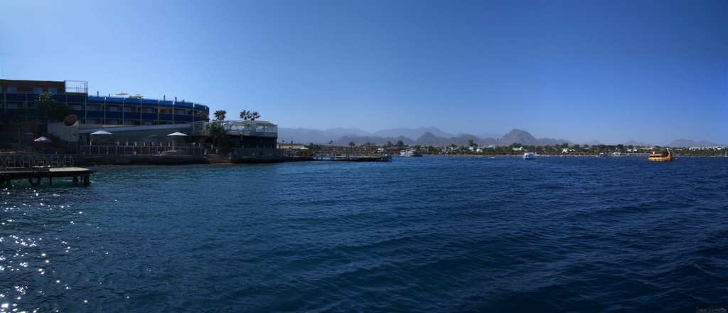 Looking West from the pontoon by Laurie Appleton