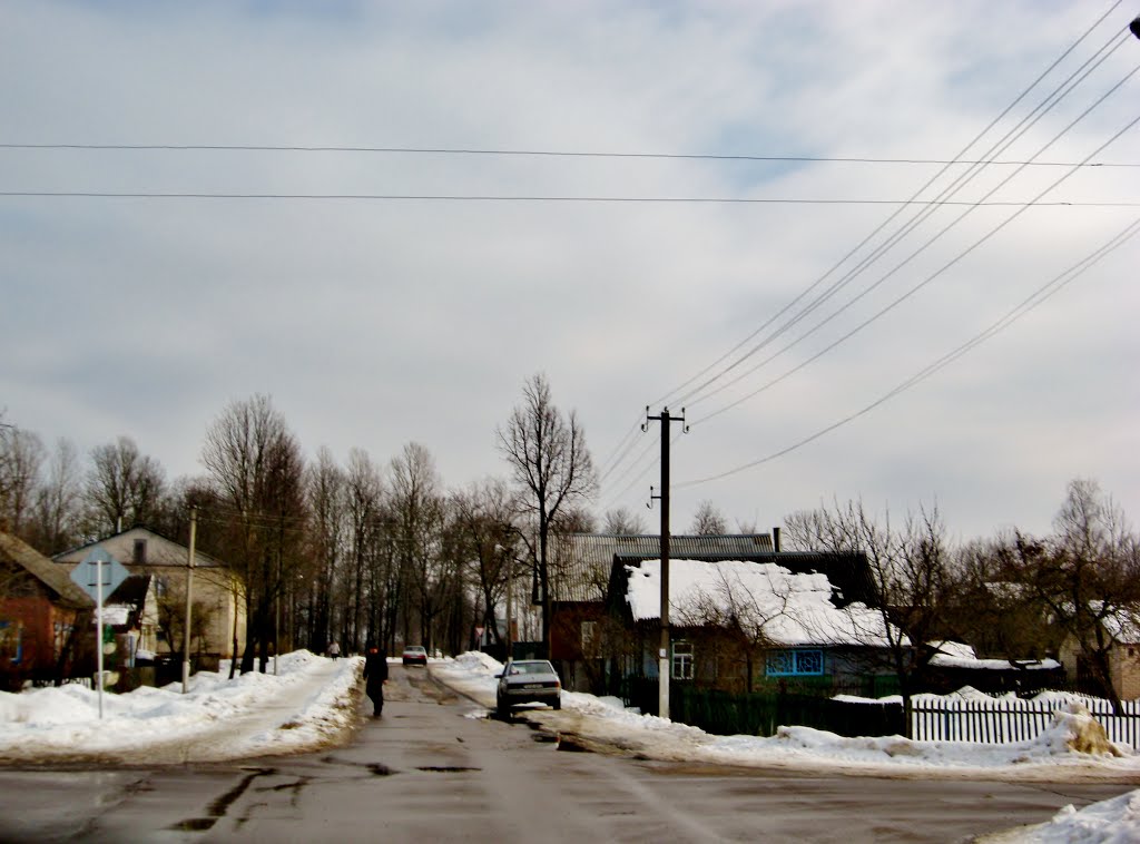 27.02.2013 13:55 Перёкрёсток улиц Карла Маркса и Советской. by senisi