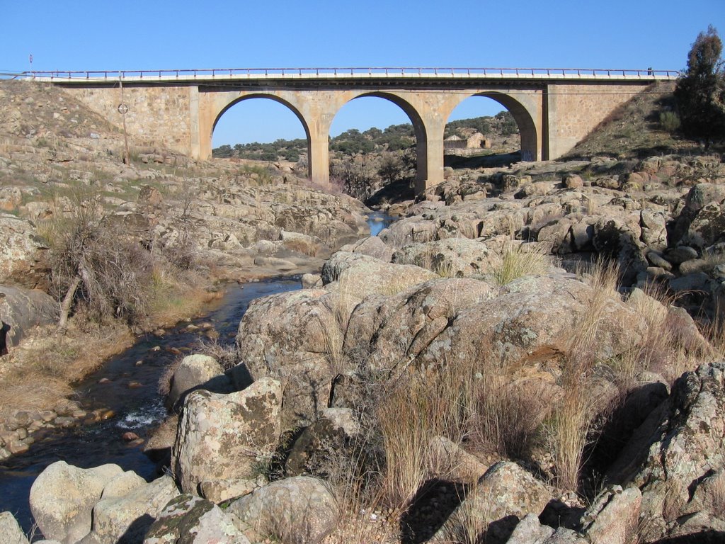 Bridge, South of Santa Ana de Pusa. Toledo, Spain. by Pete74