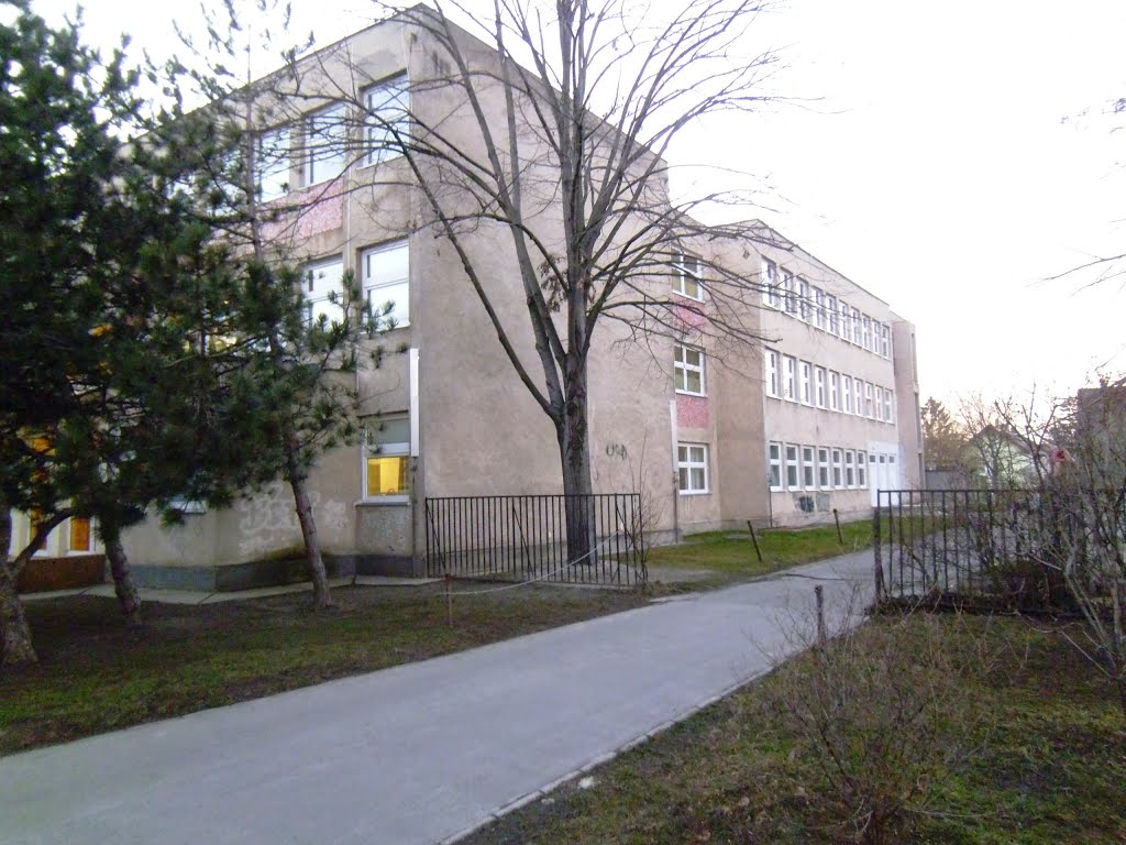 Nagytétény, Bartók Béla Magyar-Angol Két Tanítási Nyelvű Általános Iskola 1 \\ Building of Bela Bartok Hungarian-English Bilingual Elementary School at Nagyteteny in Budapest by peppe maci