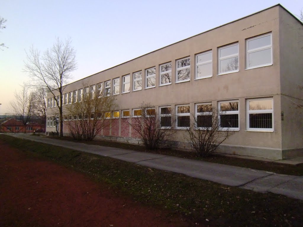 Nagytétény, Bartók Béla Magyar-Angol Két Tanítási Nyelvű Általános Iskola 2 \\ Building of Bela Bartok Hungarian-English Bilingual Elementary School at Nagyteteny in Budapest by peppe maci