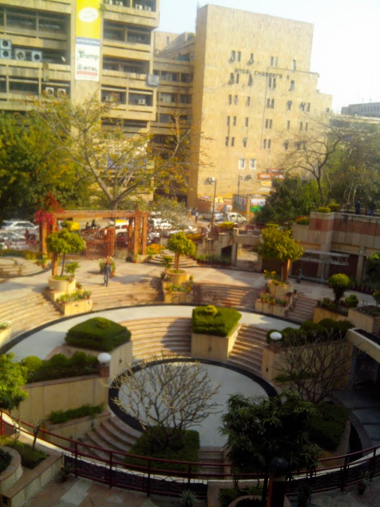 Buildings at Bhikaji Cama Place, New Delhi by suchitaxaxa