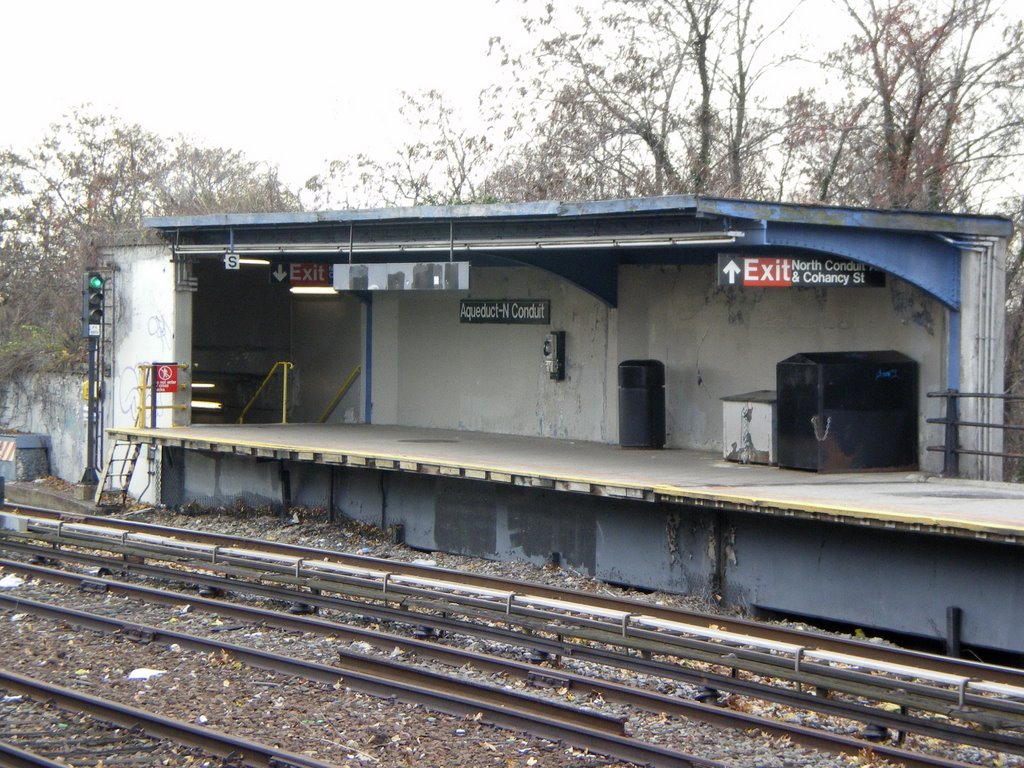 Metro Aqueduct North Conduit Station South side by Gareth.Stadden