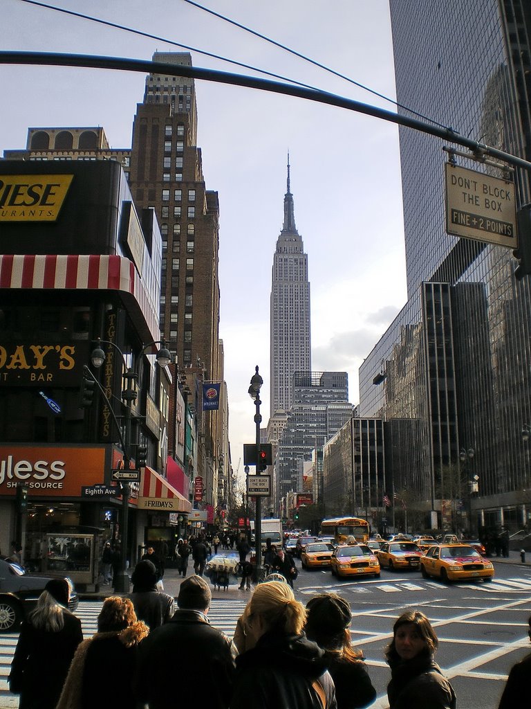 Empire State Building from 34th and 8th by Gareth.Stadden