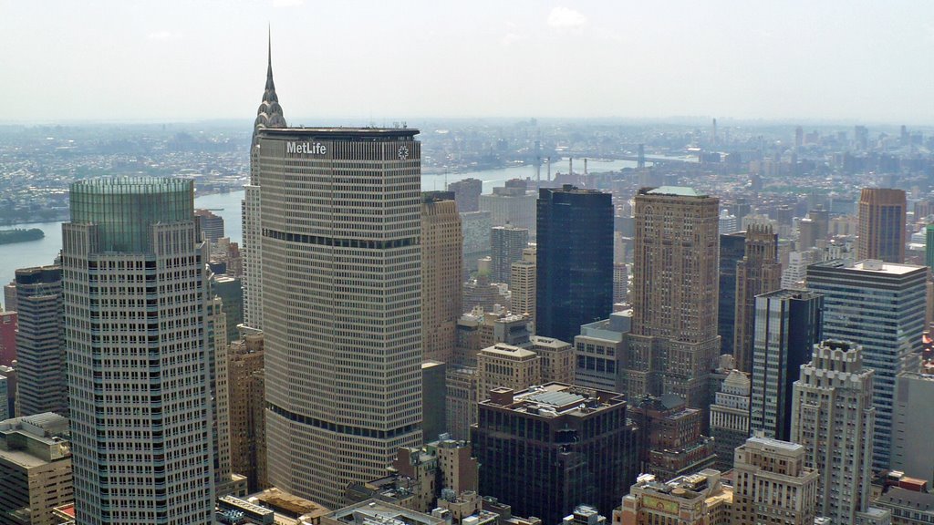 View from Top of the Rock, New York City by Colin W