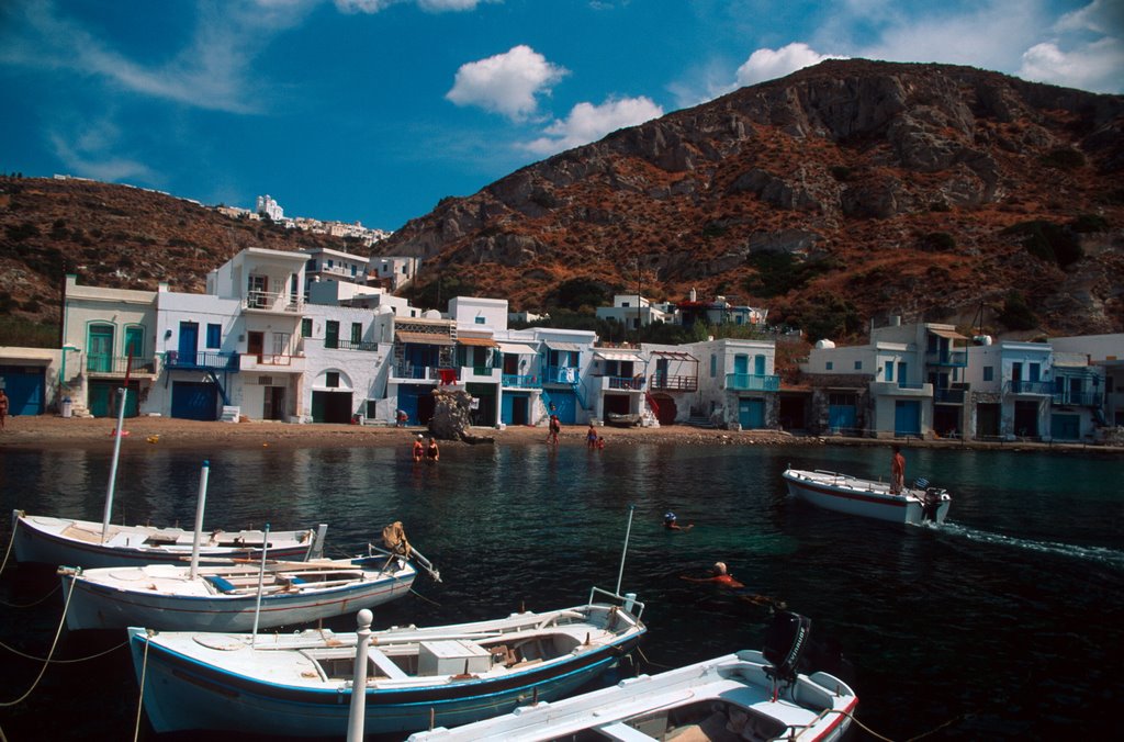 Milos Island - Klima - muy peculiar - Κλημα μικρο ψαροχωρι - Cyclades - Greece - By Chio.S by Stathis Xionidis