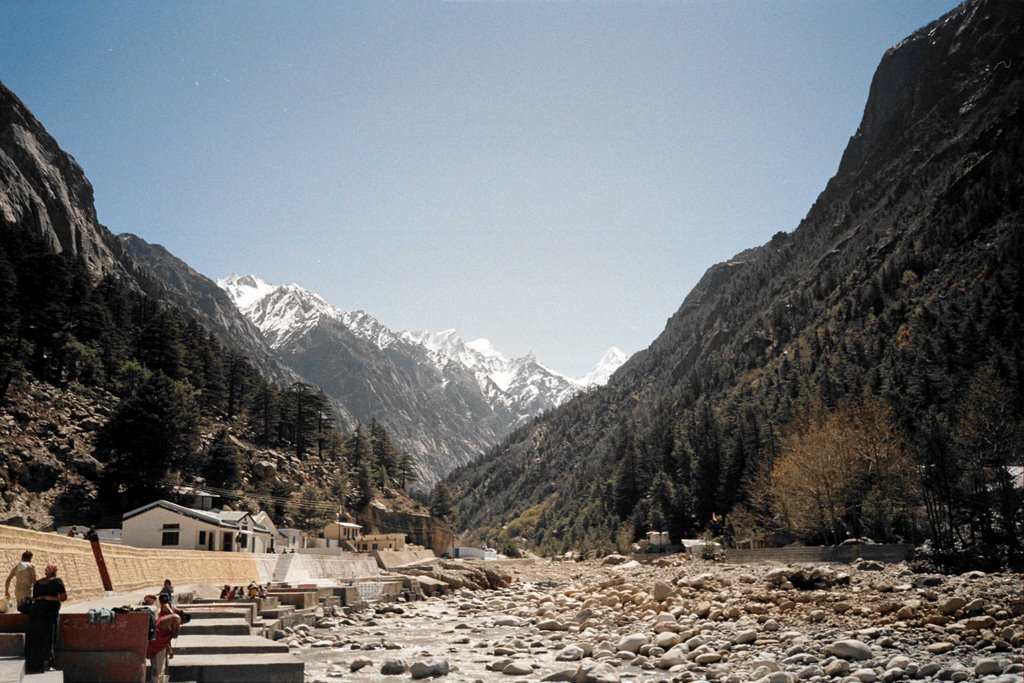 Ganges at gangotri by balkrishna jakkal