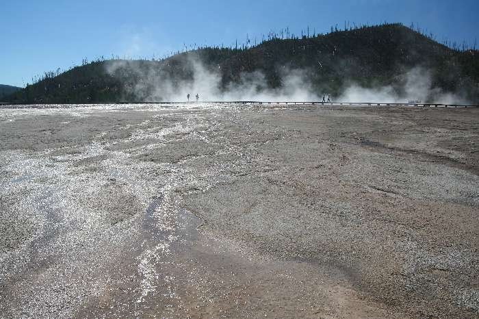 Midway Geyser Basin by Frank Merfort