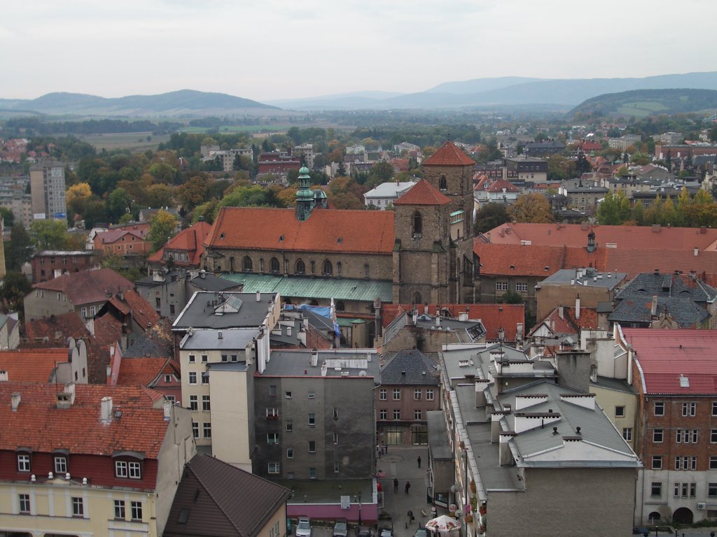 Sicht auf Glatz von der Festung (Klodzko) by MistaChInChIlla