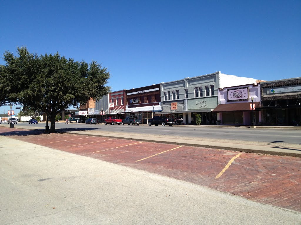 Graham Texas Square by G.C. Lawson