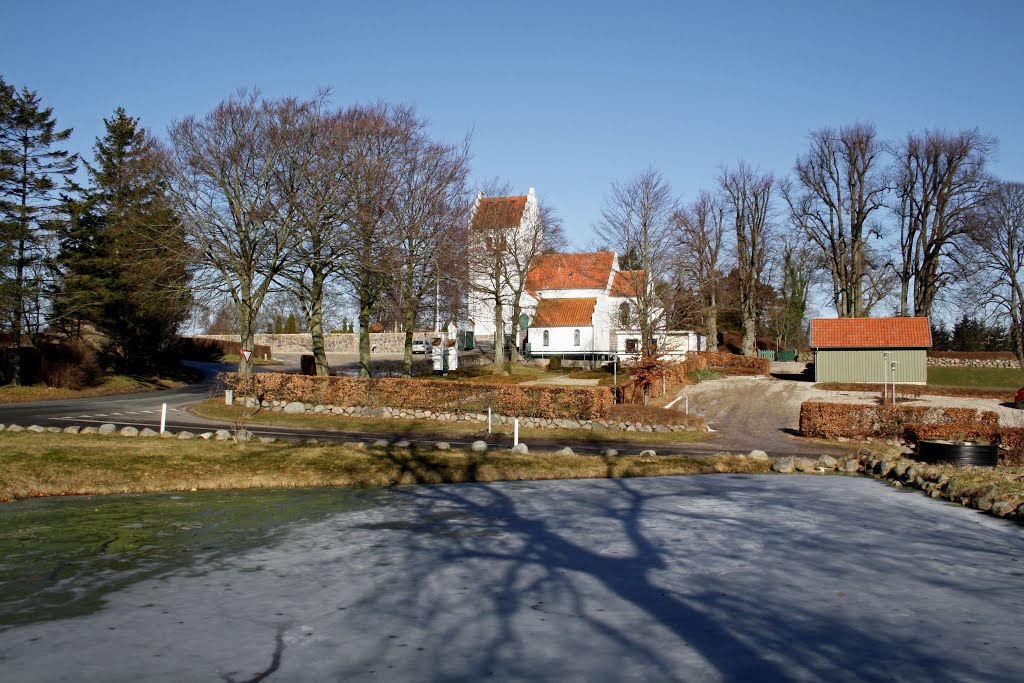 Village pond in Rye by Benjamin Buemann