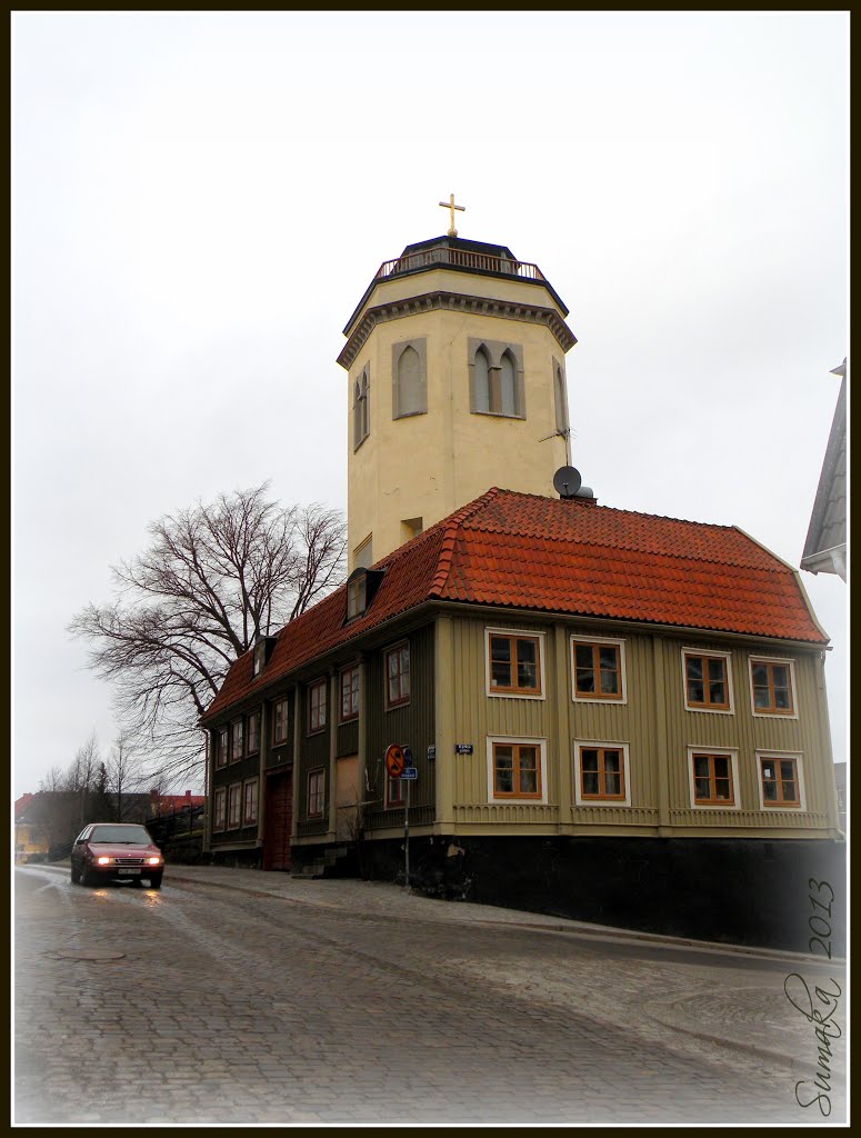 Karlshamn a grey and windy day in March 2013 by SuMaKa