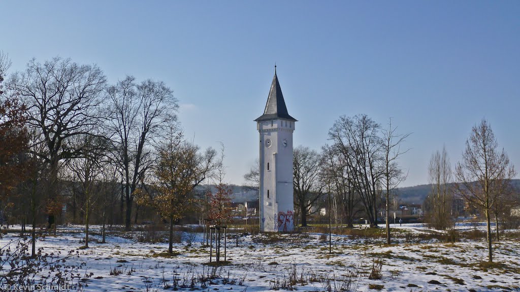 Artenschutzturm am Pfortener Gut, Gera by Kevin Schmidt