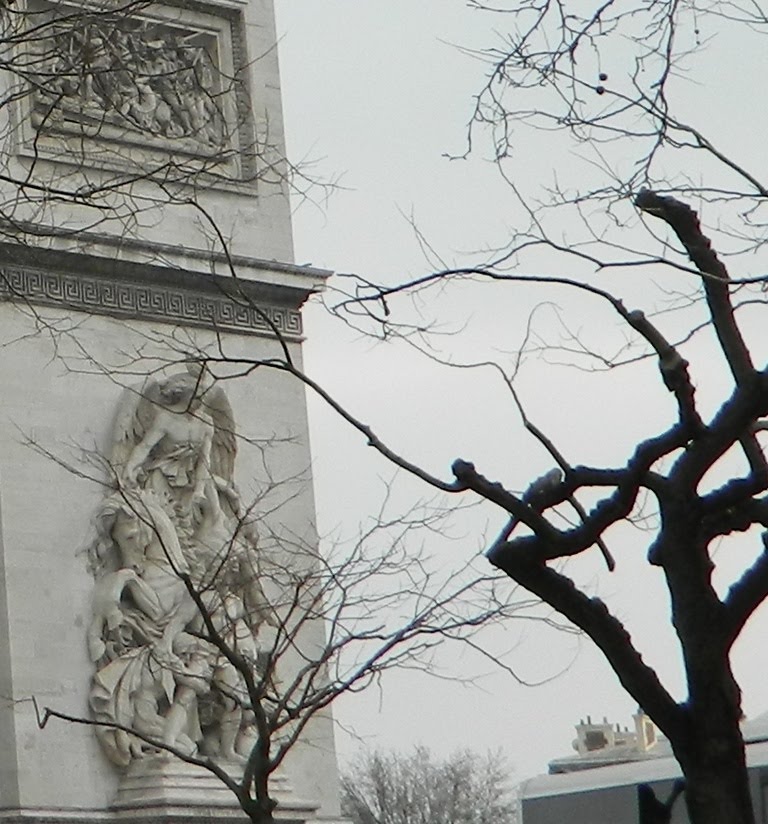 L'Arc de Triomphe - détail by JP.GUYOMARD