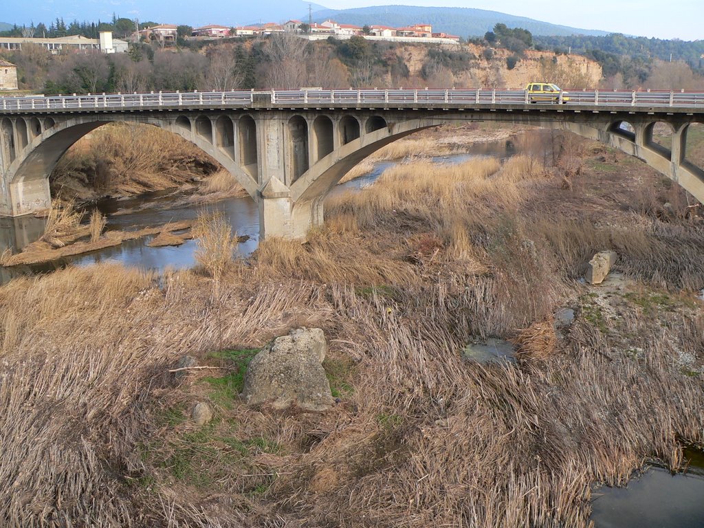 Besalu entrada Puente Moderno Girona España by © xeima