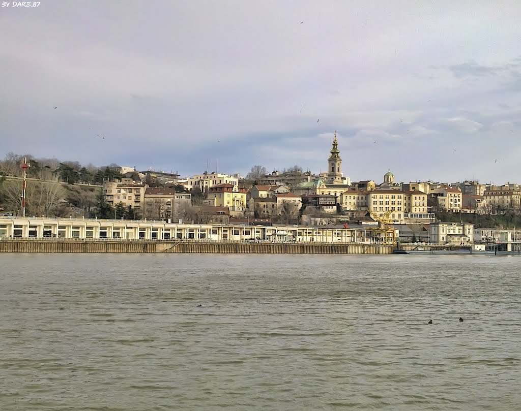 Београд са реке / Belgrade from the river by Dare.87