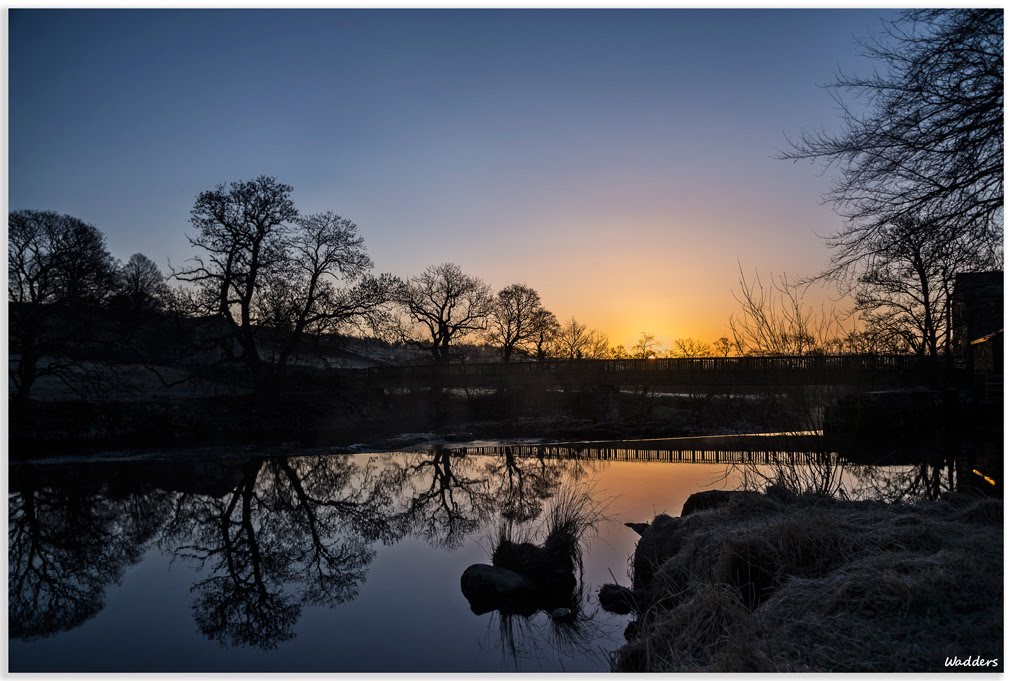 Sun break at Linton Weir by Wadders