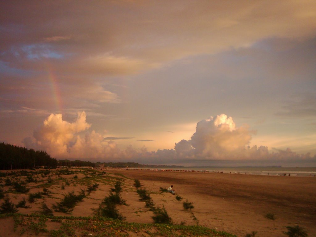 Rainbow_at_Cox'sBazar_sea_beach(2004) by Md_Masood