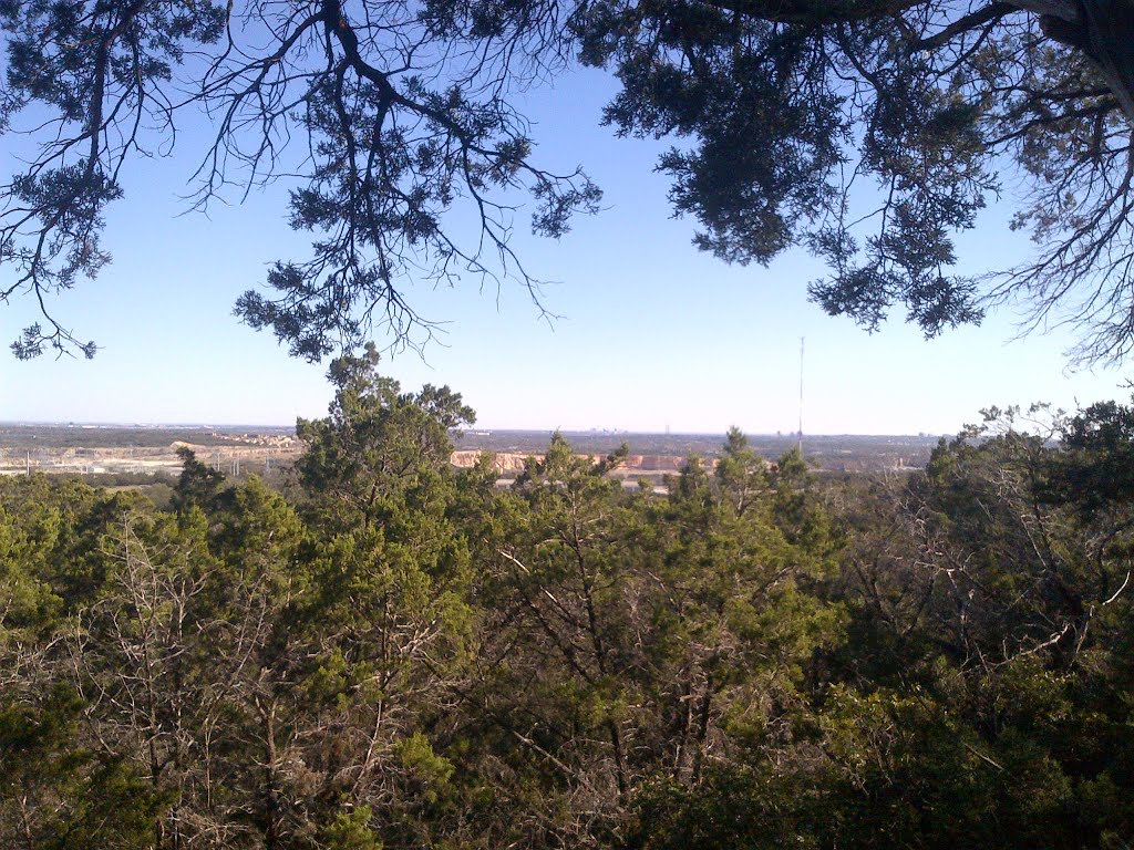 Looking south to downtown from IKE park by RusMan