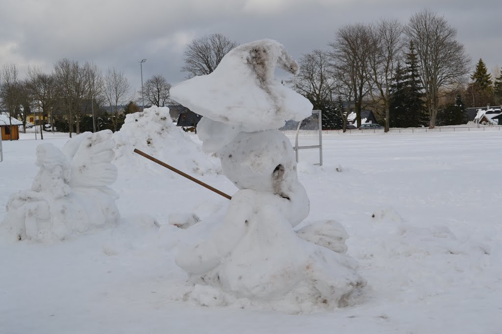 Schmiedefeld Schneeskulpturen 2013 by berenstein