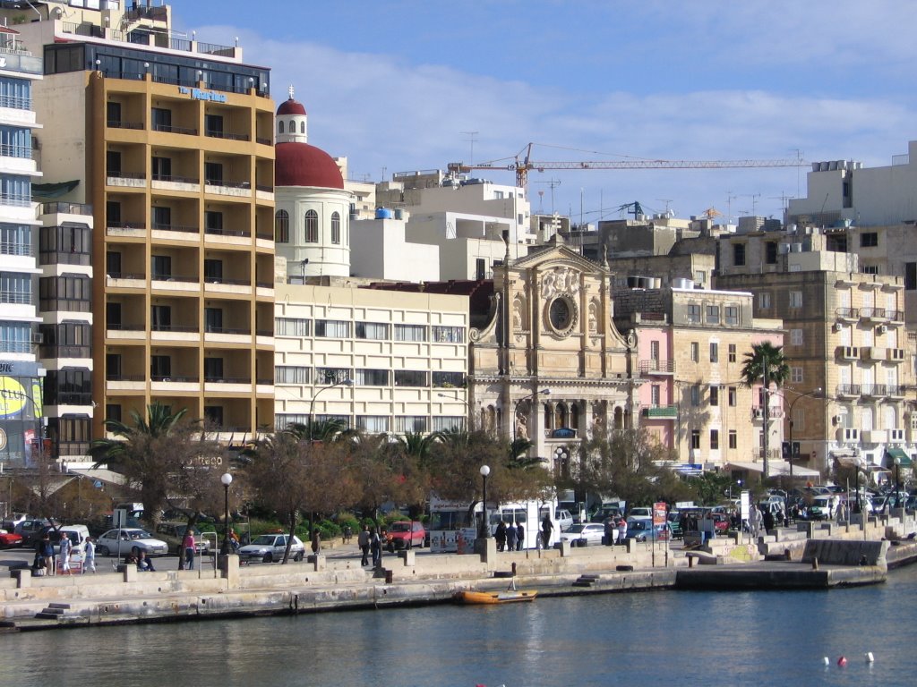 View to Sliema by vmalenko