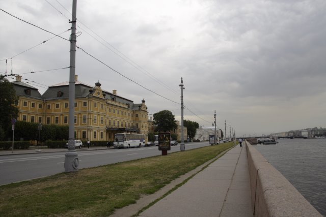 СПб. Дворец Меньшикова на Университетской набережной, 15. (SPb. Menshikov's palace on University quay, 15.) by Afanasyeva Irina